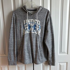 Men’s Large Under Armour Heather Gray Men's Hoodie
